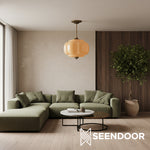 Load image into Gallery viewer, Eloise Vintage Glass Chandelier - Milk Glass Home Accent