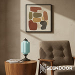 Load image into Gallery viewer, Retro Eloise Milk Glass Table Lamp for Bedroom Decor