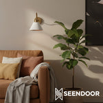 Afbeelding laden in galerijweergave, Penia Moderne Klassieke Industriële Afgeschuinde Wandlamp