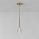 Load image into Gallery viewer, Merin Transparent Glass Sculpture Geometric Chandelier