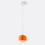 Afbeelding laden in galerijweergave, Clinco tweekleurige glas-in-lood hanglamp - minimalistische hanglamp voor woonruimtes