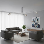 Afbeelding laden in galerijweergave, Arclume boog plafondlamp – sculpturaal ontwerp met verstelbare armen voor moderne ruimtes N43