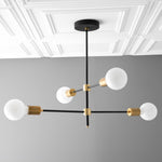 Load image into Gallery viewer, Mobilux Orb Cluster Contemporary Chandelier for Dining & Living Spaces