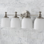 Load image into Gallery viewer, Kalvora Curved Arm Design Modern Wall Sconce for Bedroom & Living Room