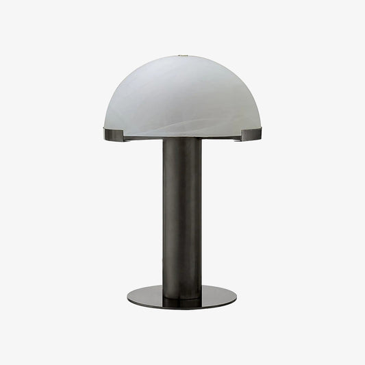 Virelith Lámpara de Mesa Moderna y Contemporánea – Lámpara de Escritorio con Base Metálica Elegante para Dormitorio y Salón