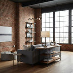 Afbeelding laden in galerijweergave, Nera USB Tafellamp – Verstelbare Hoogte Slanke Metalen Moderne Lamp voor Kantoor en Woonkamer