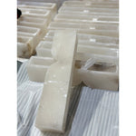 Bild in die Galerieansicht laden, Rechteckige Alabaster-Wandleuchte