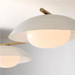 Load image into Gallery viewer, Elorina 3-Light Flush Mount Glass/Metal Ceiling Light - A Stylish Fixture for Modern Spaces
