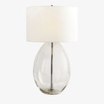 Afbeelding laden in galerijweergave, Sustaina Duurzame Glazen Lamp - Gerecyclede Materialen en Hedendaagse Stijl voor Leeshoek