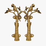 Carica l'immagine nella visualizzazione Galleria, Handcrafted Brass Animal Door Handles 46