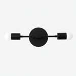 Load image into Gallery viewer, Mobilux Dual-Light Linear Mid-Century Vanity Wall Light for Bathroom & Mirror