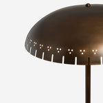 Afbeelding laden in galerijweergave, Lustrona metalen staande vloerlamp – moderne halfkoepel kap accentverlichting voor woninginrichting