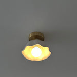 Bild in die Galerieansicht laden, Blossom Glow Mid-Century Keramik Deckenleuchte