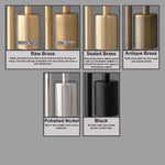 Load image into Gallery viewer, Ornato Luxe Deco Brass Wall Light - Multiple Finishes Available