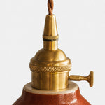 Bild in die Galerieansicht laden, Antique brass-finished holder and side adjuster detail