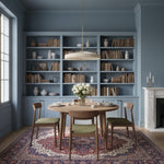 Load image into Gallery viewer, Savara Pleated Shade Pendant - Modern Silk-Inspired Hanging Light for Dining