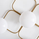 Load image into Gallery viewer, Brimush Modern Multi-Globe Flush Mount Lamp with Soft Diffused Light for Entryway or Living Room