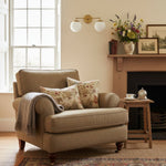 Load image into Gallery viewer, Glorica Glass Wall Sconce - Modern Vintage Vanity Light Fixture