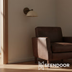 Cargar imagen en el visor de la Galería, Aplique de Pared Industrial Moderno Metio en Forma de Cilindro para Sala y Tocador