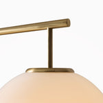 Load image into Gallery viewer, Ulvara Chandelie Linear Cluster Glass Globe Design - Contemporary Elegance