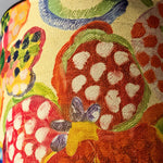 Bild in die Galerieansicht laden, Close-up of the colorful floral fabric lamp shade