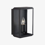 Afbeelding laden in galerijweergave, Boxar Buitenmuurlantaarn – Metalen Frame en Helder Glas voor Veranda's of Entrees