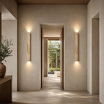 Cargar imagen en el visor de la Galería, stone linear wall sconce scene