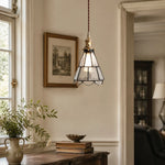 Cargar imagen en el visor de la Galería, French country ripple glass light fixture