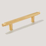 Load image into Gallery viewer, Lacquered Brass T-Bar Pull Handles–Gold Bathroom & Kitchen Handles