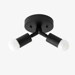 Afbeelding laden in galerijweergave, Mobilux Line Moderne Messing Opbouwlamp - Minimalistische Gouden Plafondlamp voor Slaapkamer