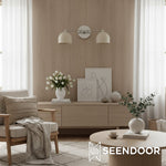 Afbeelding laden in galerijweergave, Metio Dome Halfronde Vorm – Strakke Industriële Wandlamp voor Badkamer