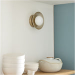 Load image into Gallery viewer, Elorina Sconce Wall Light - Textured Metal or Glass Shade