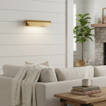 Carica immagine nel visualizzatore della Galleria, Applique da parete moderna in metallo Hidra – Applique minimalista a luce diretta verso il basso per case moderne