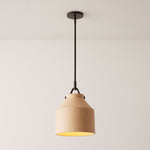 Load image into Gallery viewer, Hanton Modern Linear Hanging Light – Damp Rated for Kitchen & Bathroom