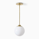 Load image into Gallery viewer, Rivolence Globe Pendant Light - Elegant Brass Lighting