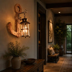 Cargar imagen en el visor de la Galería, Cafe Corner Anchor Lantern Scene