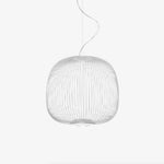 Carica l'immagine nella visualizzazione Galleria, Lampada a sospensione Radiloop Metal Lantern - Design minimalista ispirato per sala da pranzo N48