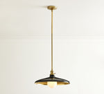 Load image into Gallery viewer, Forvara Metal Industrial Bowl Pendant with Straight Rod for Dining