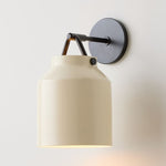 Load image into Gallery viewer, Hanton Minimalist Metal & Glass Wall Sconce – Modern Bathroom & Vanity