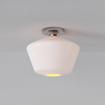 Load image into Gallery viewer, Merin Geometric Glass Modern Flush Mount for Hallway & Bedroom