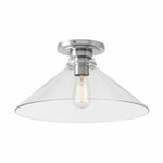 Load image into Gallery viewer, Aurenza Contemporary Flush Mount – Elegant Metal Light for Living Room