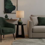 Afbeelding laden in galerijweergave, Lumo Moderne Asymmetrische Tafellamp - Artistiek Keramisch Lichaam Sfeerverlichting voor Eigentijds Huis en Kantoor