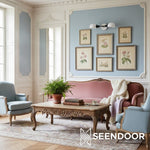 Load image into Gallery viewer, Ornato Luxe Vanity Light – Mid-Century Art Deco Wall Lamp for Bathroom