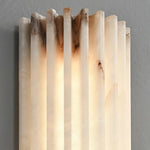 Load image into Gallery viewer, AlaVelle Contemporary Alabaster Wall Lamp – Minimalist Wall Light for Bedrooms and Hallways