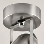 Cargar imagen en el visor de la Galería, Close view of the round metal mounting base and bracket