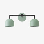 Load image into Gallery viewer, Metio Dome Farmhouse Vanity Wall Light Colorful Metal Sconce