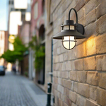 Load image into Gallery viewer, Luminous Outdoor Torch Metal Outdoor Wall Lamp