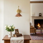 Load image into Gallery viewer, Conique Adjustable Arm Contemporary Wall Light for Living Room