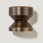 Load image into Gallery viewer, Antique Brass Round Cabinet Knob – Aged Brass Cupboard Knob