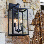Load image into Gallery viewer, Ferrix Industrial Iron Outdoor Wall Lamp - Lighting Stylish Exterior Glass Lighting